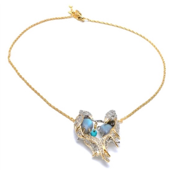 ALEXIS BITTAR • Lovebirds Crystal Necklace - Picture 3 of 9